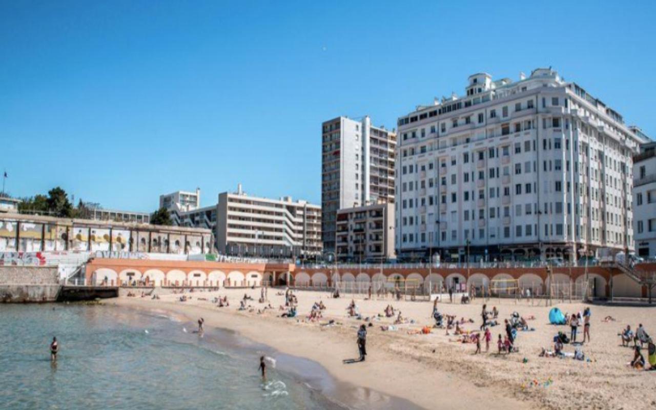 "Le Suez" Appartement Au Bord De Mer Catalans-Pharo Marselha Exterior foto